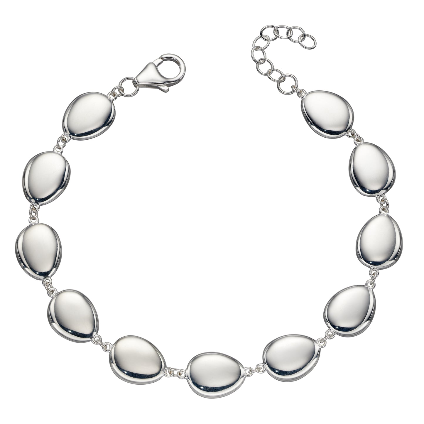 Organic Pebble Tennis Bracelet