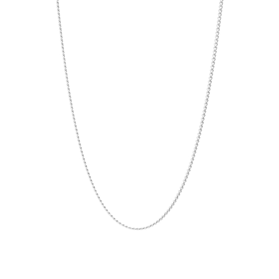 Delicate Fine Curb Chain (Sterling Silver)