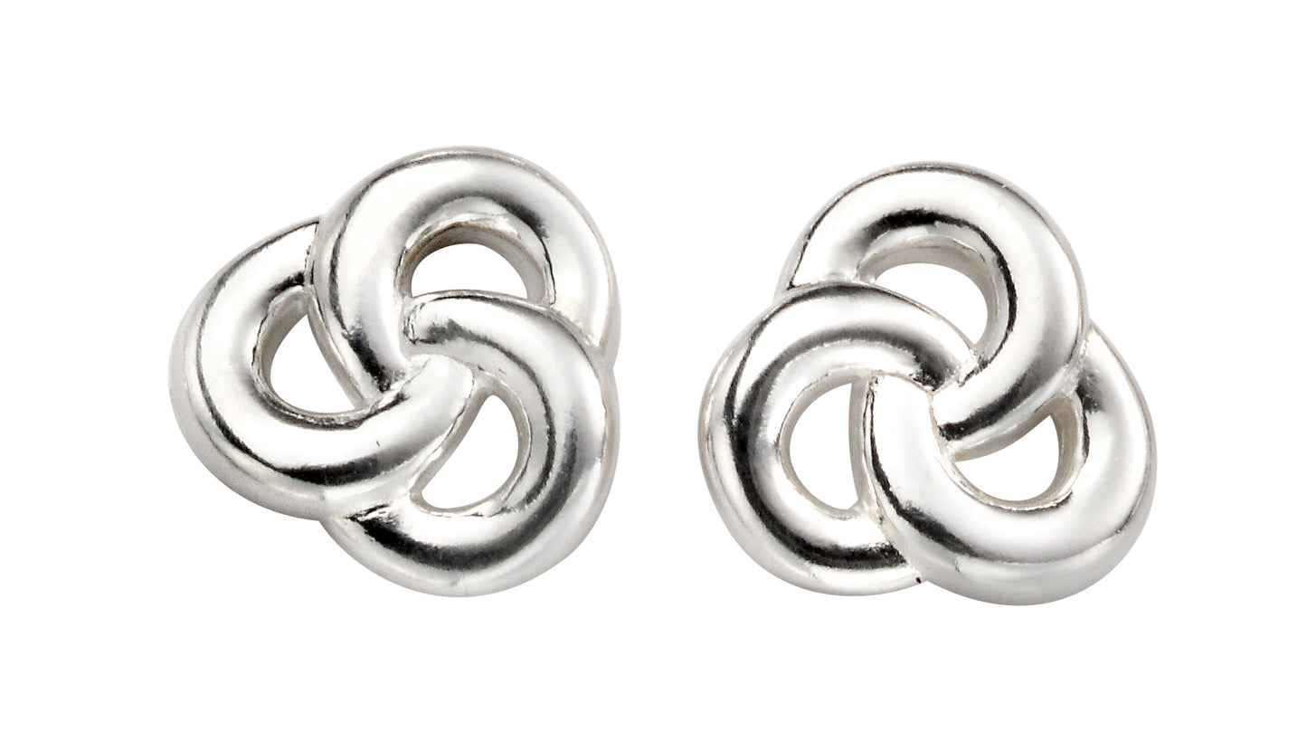 Celtic Knot Stud Earrings