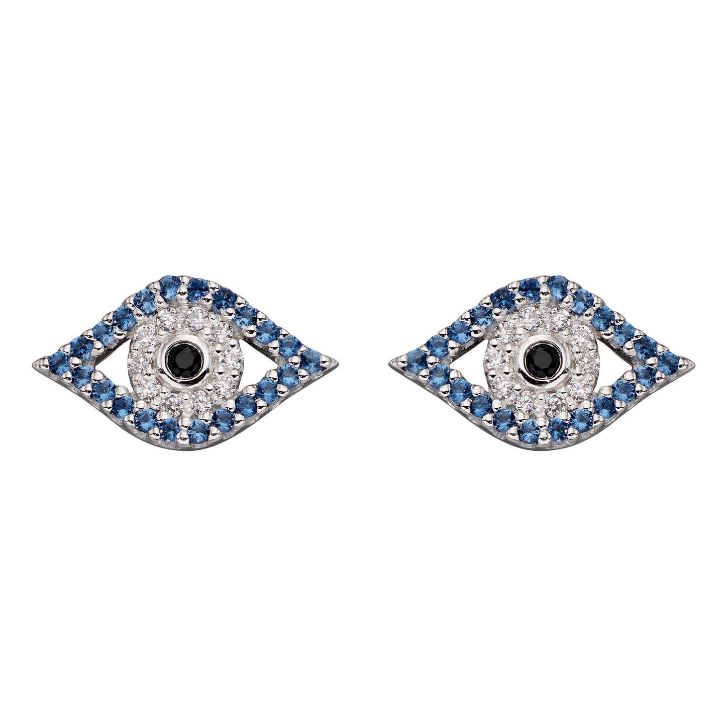 Evil Eye Stud Earrings