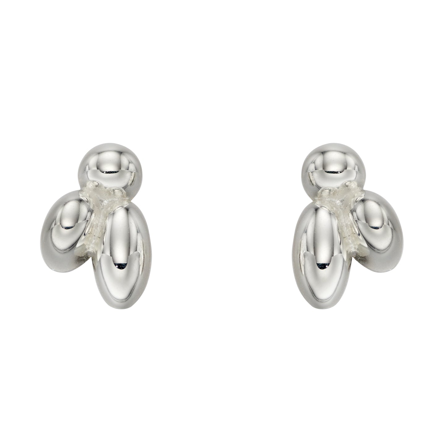 Flower Bud Stud Earrings