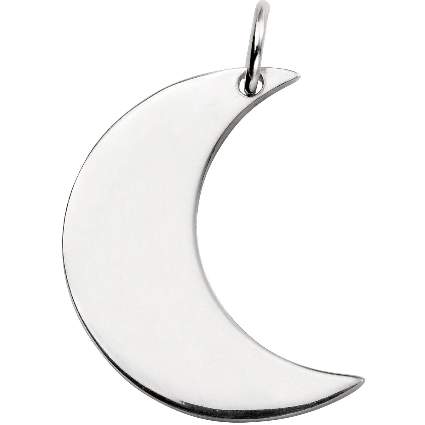 Silver Moon Necklace