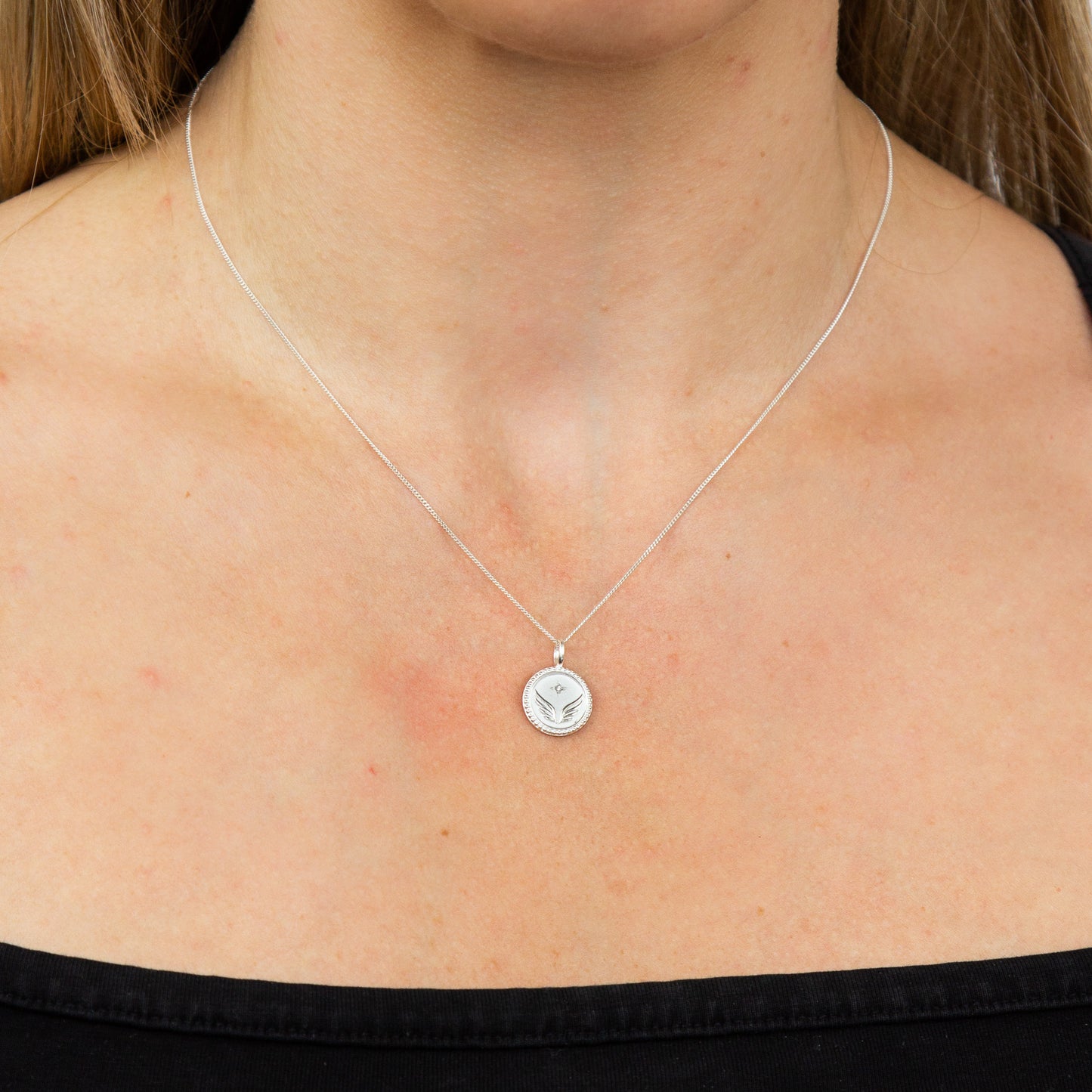silver pendant