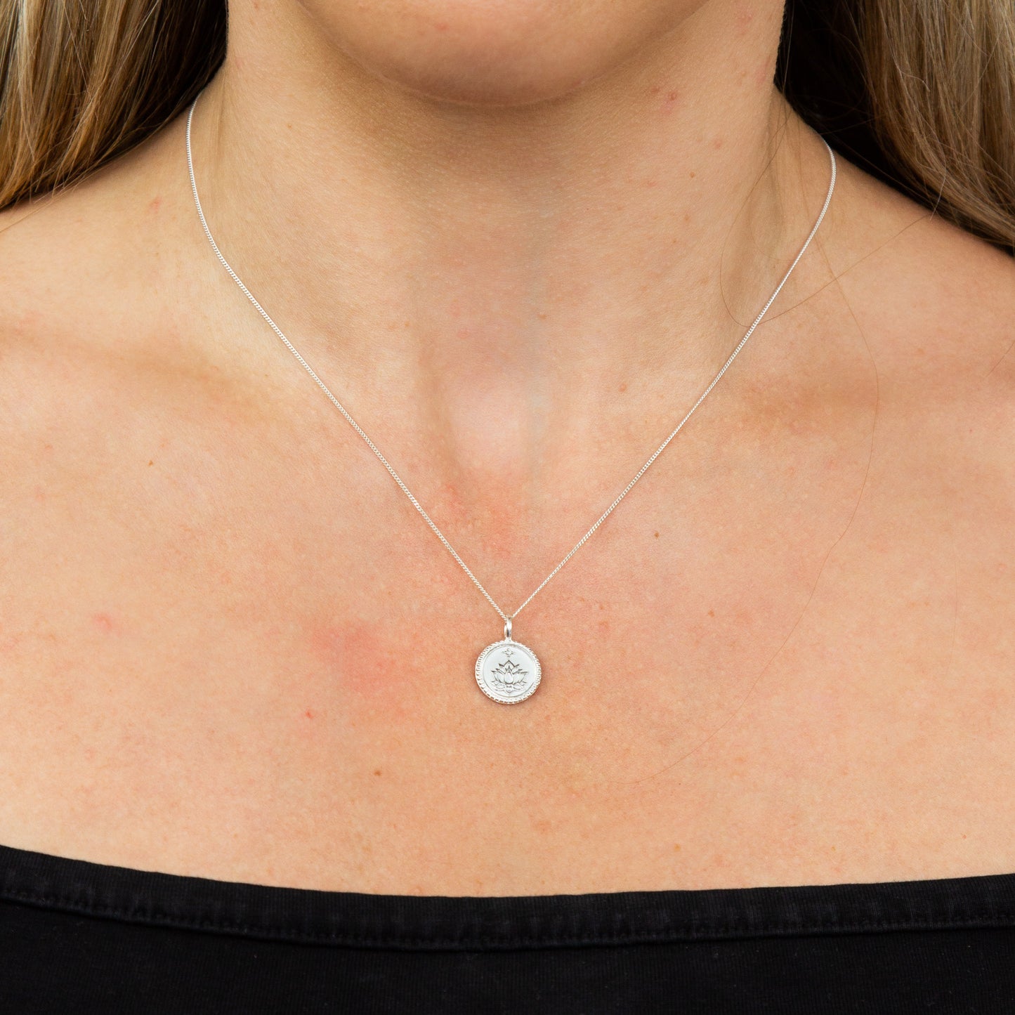 Peace And Wellbeing Empowerment Pendant With CZ