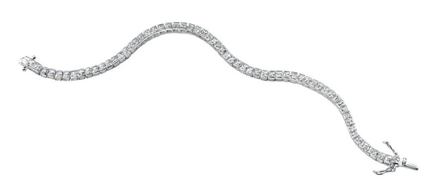 Square Tennis Bracelet